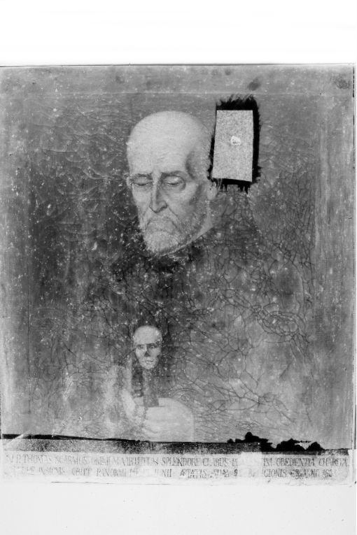 Tommaso Scarmo, ritratto d'uomo (dipinto) - ambito pugliese (sec. XVIII)