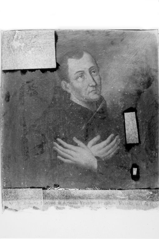P. Antonio Martino d'Aragona, ritratto d'uomo (dipinto) - ambito pugliese (sec. XVIII)