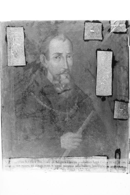 P. Giacinto de S. Maria, ritratto d'uomo (dipinto) - ambito pugliese (sec. XVIII)