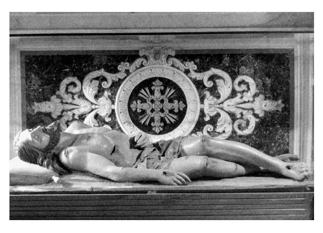 Cristo morto (statua) - ambito Italia meridionale (sec. XVIII)
