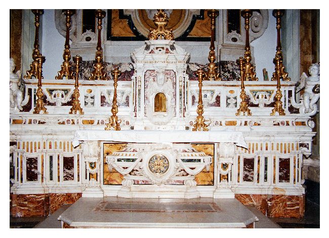 altare di Trinchese Crescenzo (attribuito) (sec. XVIII)