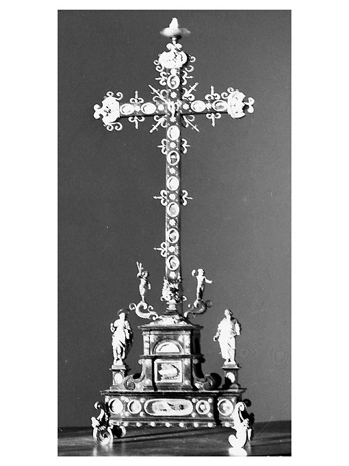 reliquiario - ambito pugliese (secc. XVII/ XVIII)