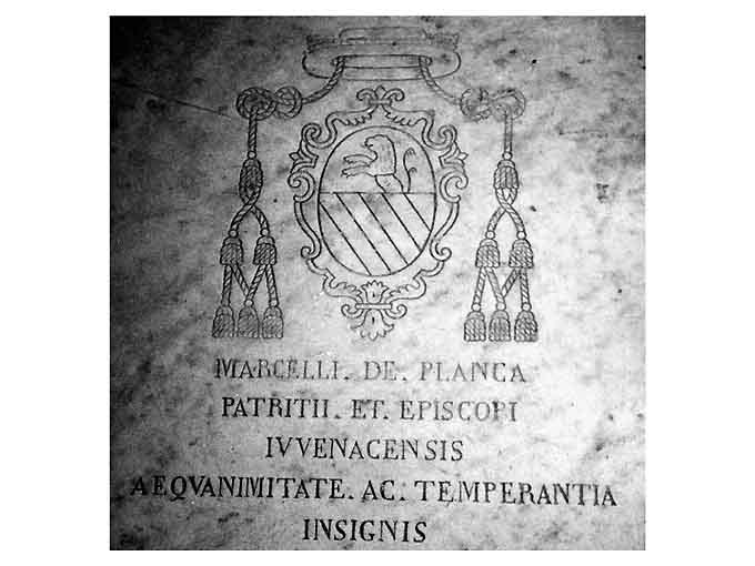 lastra tombale - ambito pugliese (metà sec. XIX)