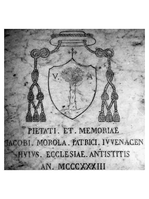 lastra tombale - ambito pugliese (metà sec. XIX)