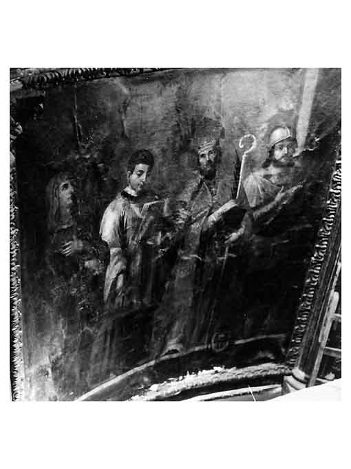 Santi Martiri Eligia, Desiderio, Donato Giusto (dipinto) di Rosa Carlo (e aiuti) (sec. XVII)