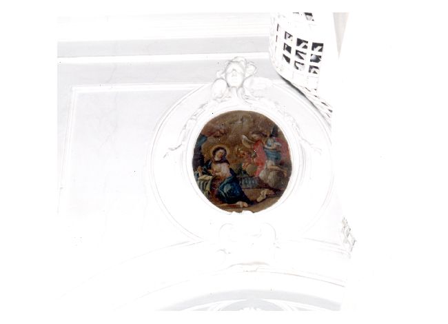 Annunciazione (dipinto) di De Musso Saverio (bottega), De Musso Giuseppe (bottega) (metà sec. XVIII)