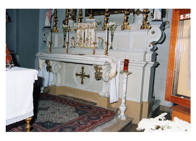 altare - produzione pugliese (seconda metà sec. XIX)