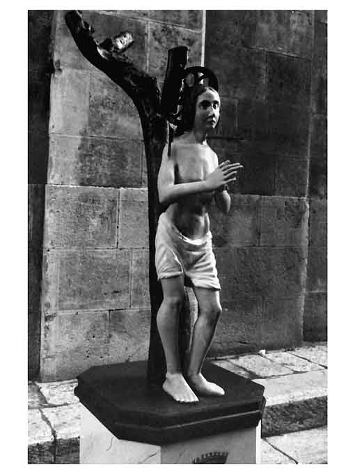 San Sebastiano (statua) - ambito pugliese (sec. XVIII)
