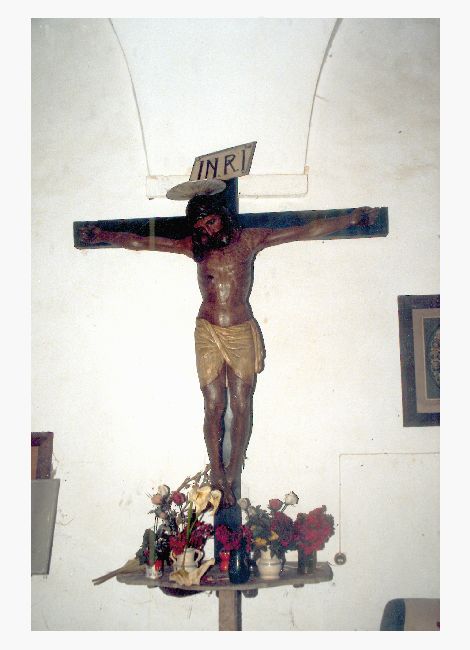 Cristo crocifisso (scultura) - ambito pugliese (sec. XVII)