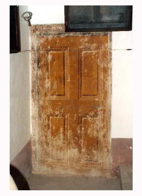 porta (dipinto) - ambito napoletano (sec. XVIII)