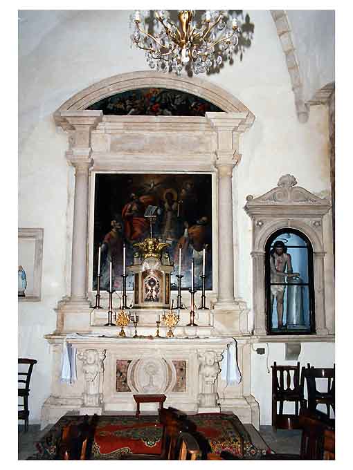 San Girolamo (altare) - ambito pugliese (prima metà sec. XVIII)