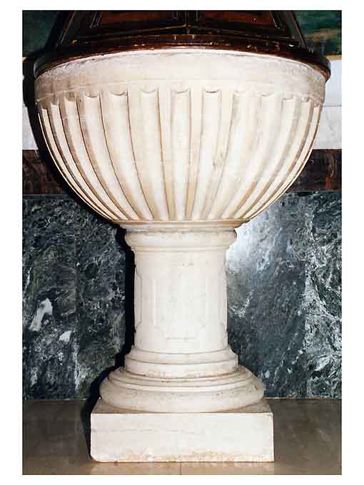 fonte battesimale - ambito pugliese (secondo quarto sec. XIX)