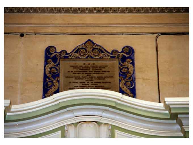 lapide - ambito pugliese (sec. XIX)