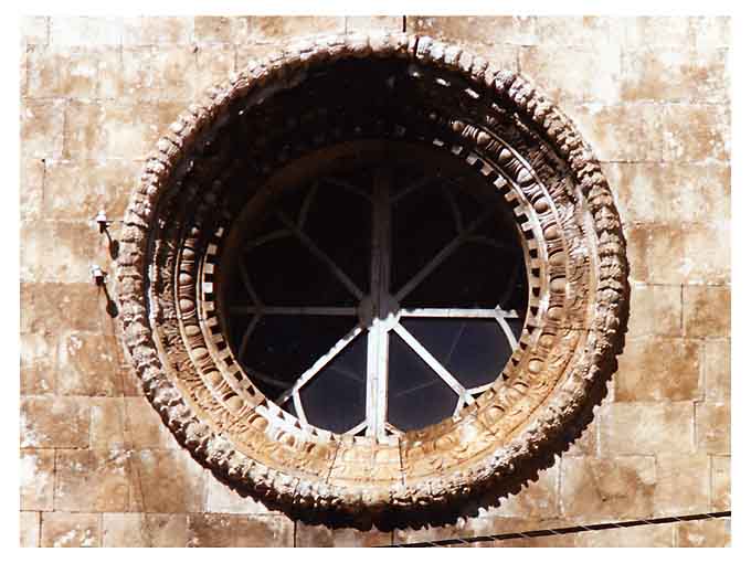 rosone - ambito pugliese (prima metà sec. XVI)