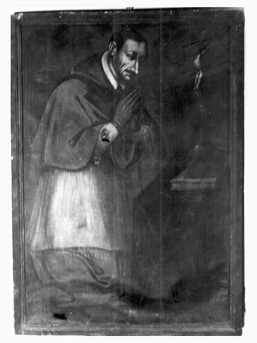 San Carlo Borromeo (dipinto) - ambito Italia meridionale (sec. XVII)