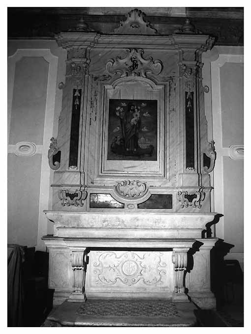 altare - ambito bitontino (sec. XVII)