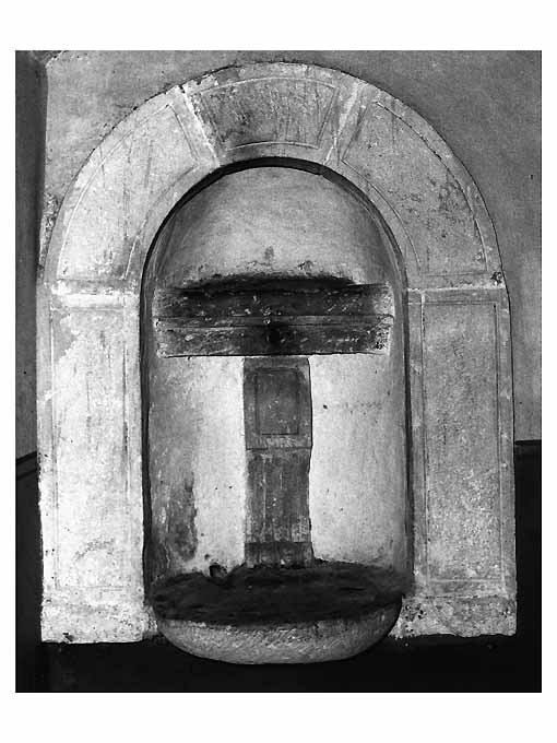 lavabo - ambito Italia meridionale (sec. XIX)