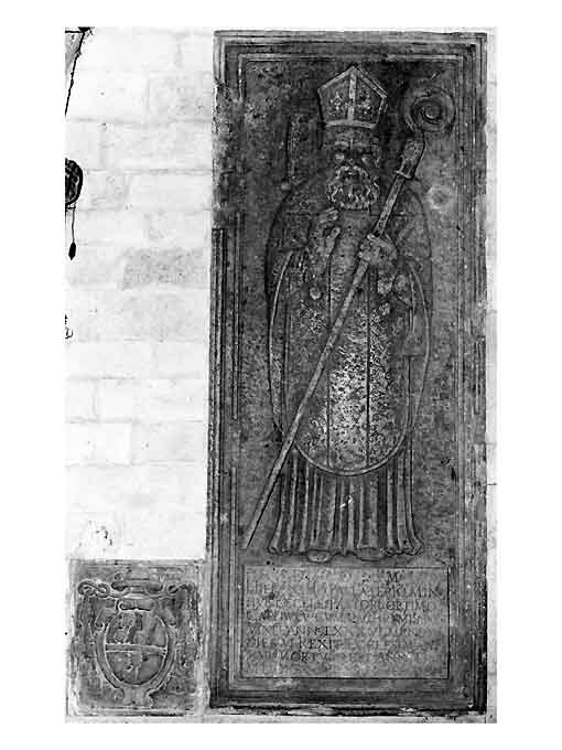 lapide tombale - ambito pugliese (sec. XVII)