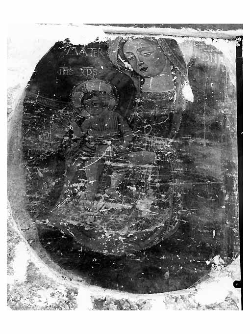 Madonna con Bambino (dipinto) - ambito Italia meridionale (secc. XV/ XVI)