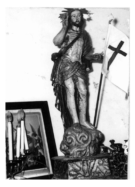 Cristo risorto (statua) di Brudaglio Riccardo (sec. XVIII)