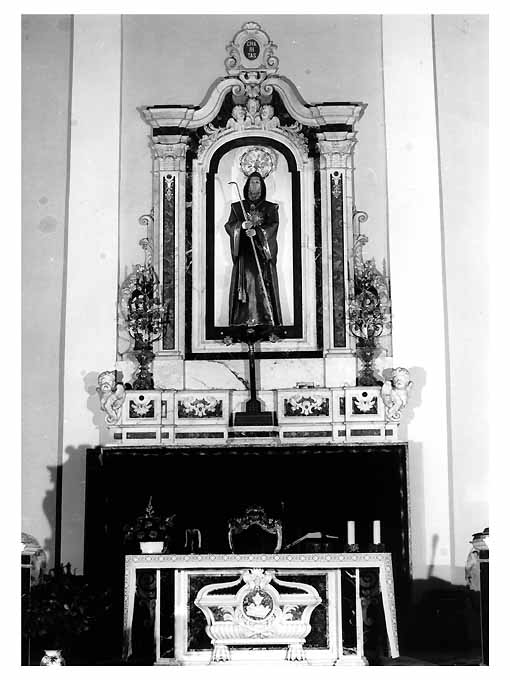 altare maggiore - ambito napoletano (fine sec. XVIII)