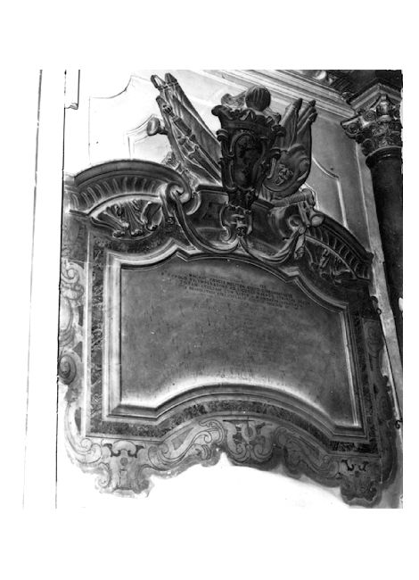 lapide - ambito Italia meridionale (sec. XVIII)