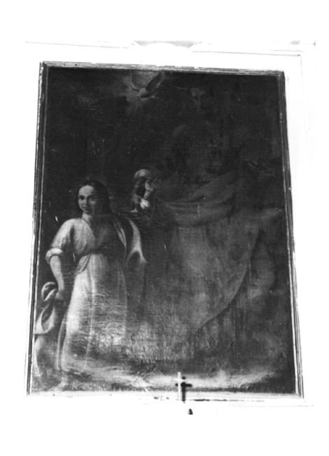 Maria Vergine bambina e San Gioacchino (dipinto) - ambito pugliese (sec. XVII)