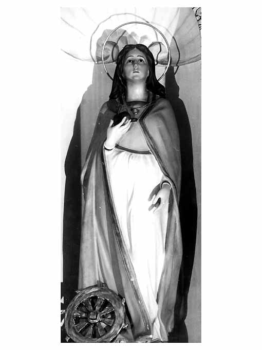 Santa Caterina (scultura) - ambito bitontino (inizio sec. XX)