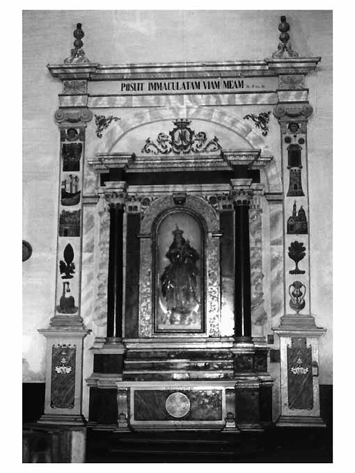 altare, opera isolata - ambito bitontino (prima metà sec. XVI)