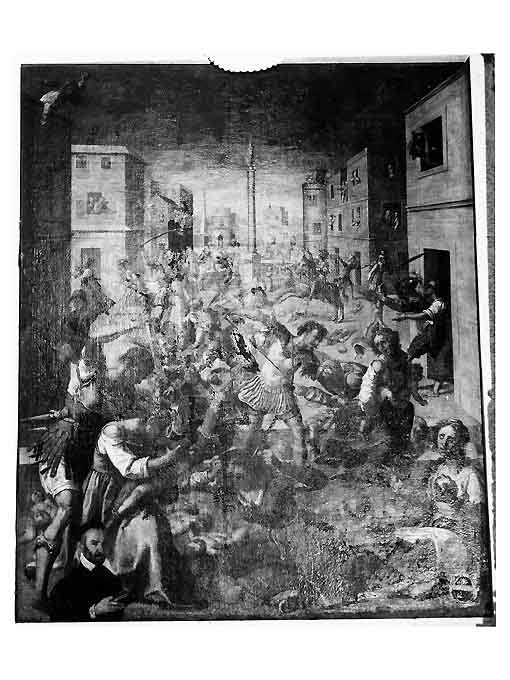 strage degli innocenti (dipinto) di Hovic Gaspar (sec. XVI)