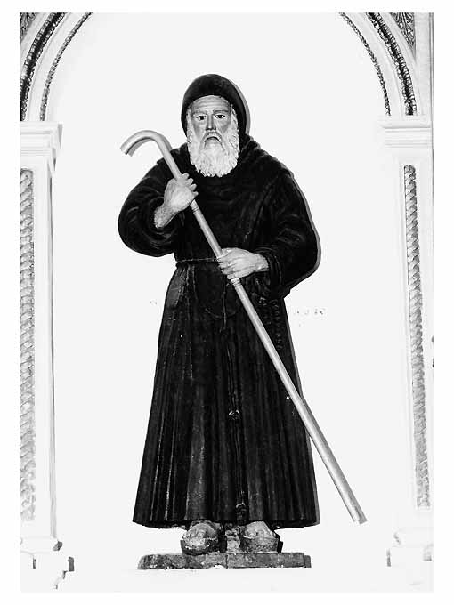 San Francesco di Paola (statua) di Stefano da Putignano (attribuito) (inizio sec. XVI)