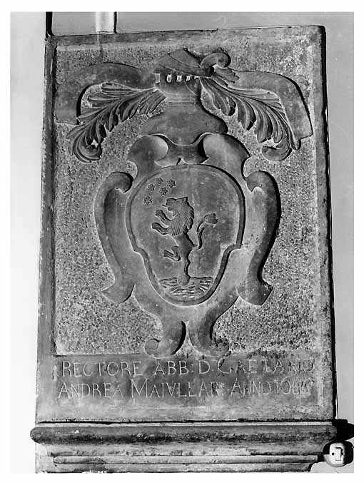 lapide - ambito bitontino (sec. XVII)