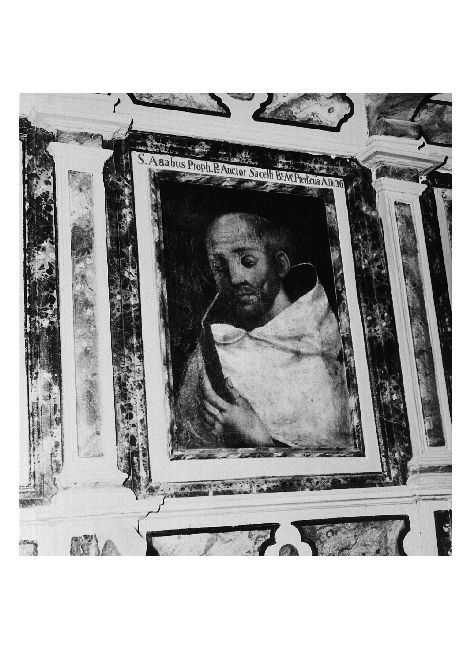 San Asabo (dipinto) di Gliri Nicola (attribuito) (sec. XVII)