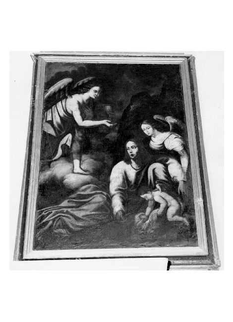 orazione di Cristo nell'orto di Getsemani (dipinto) - ambito bitontino (sec. XVII)