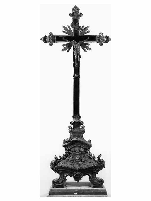 Cristo crocifisso (scultura) - manifattura napoletana (inizio sec. XIX)