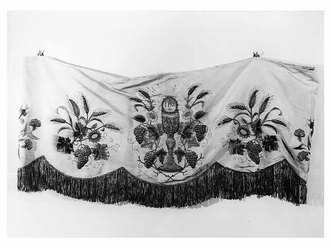 tovaglia d'altare - ambito bitontino (sec. XIX)