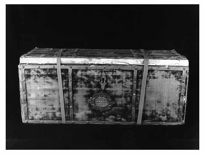 reliquiario a teca - a cassa - ambito romano (sec. XVII)