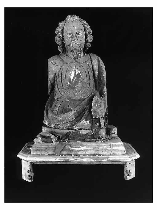 busto di Santo (reliquiario - a busto) - ambito Italia meridionale (secc. XVII/ XVIII)