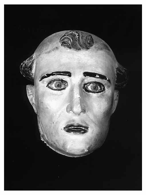 Testa di Santo (scultura) - ambito pugliese (sec. XIX)