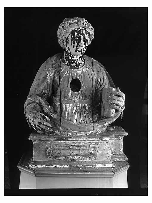 Busto di Santa (reliquiario - a busto) - ambito napoletano (sec. XVII)