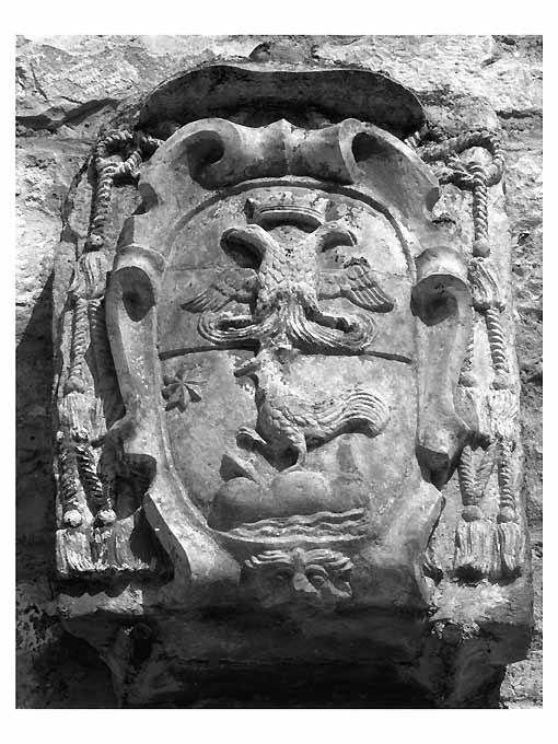 stemma (rilievo) - ambito bitontino (sec. XVII)