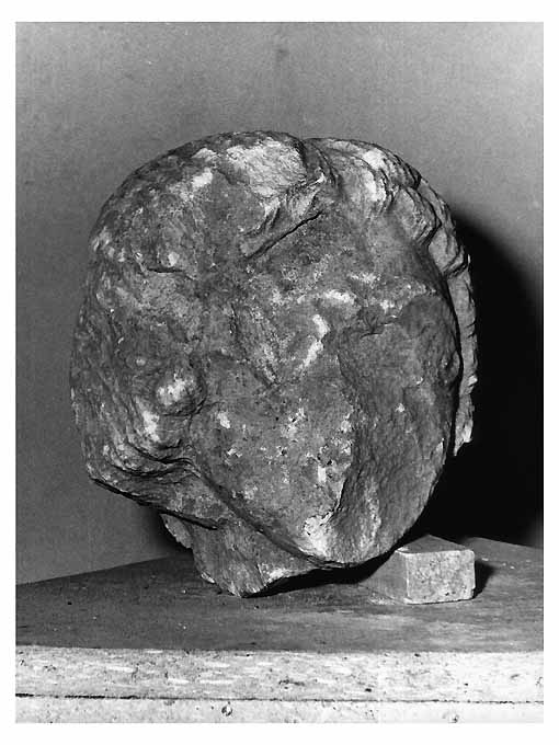 testa di donna (scultura) - ambito federiciano (sec. XIII)