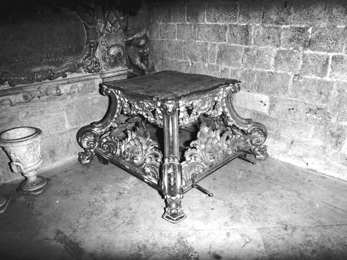 base processionale - ambito Italia meridionale (sec. XVIII)