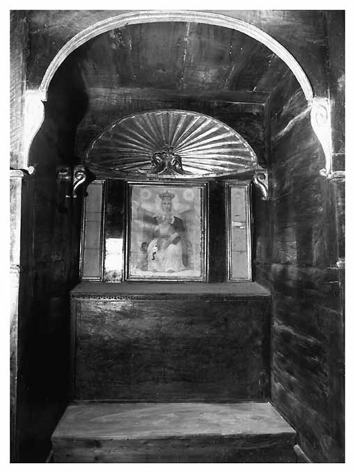 inginocchiatoio, serie - ambito bitontino (seconda metà sec. XVIII)