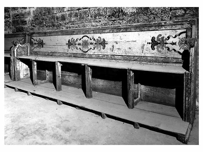 stallo, serie - ambito bitontino (fine/inizio secc. XVI/ XVII)