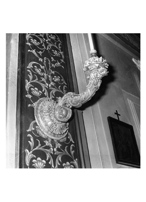 lampadario - ambito Italia meridionale (sec. XVIII)