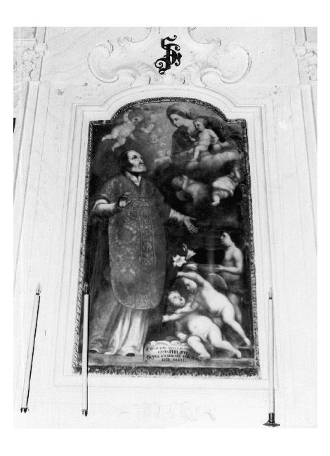 San Filippo Neri (dipinto) di Rosa Carlo (sec. XVII)