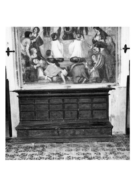 mobile - ambito Italia meridionale (sec. XVII)