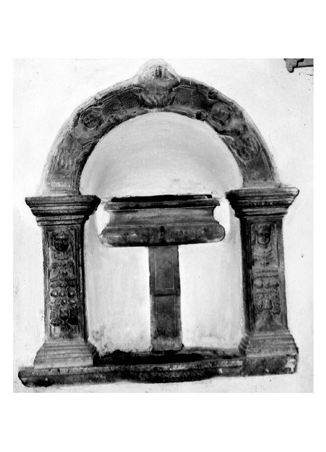 lavabo - ambito pugliese (sec. XVII)