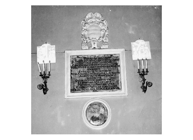 lapide - ambito pugliese (sec. XVII)